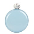 thumbnail image 1 of DPTALR 140ml portable Stainless Steel Wine Alcohol Liquor Flask Creative Crystal Lid, 1 of 1