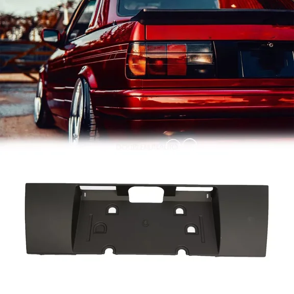 Rear Tail License plate Filler Holder Base For BMW E30 M40 USA Type 1988-1991