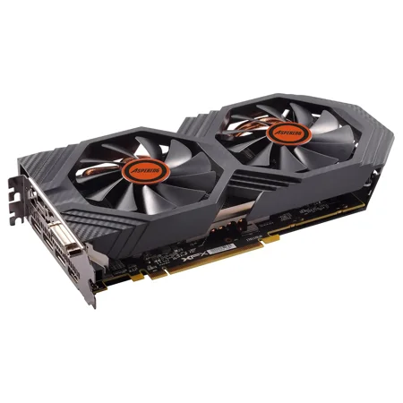 Radeon RX590 8GB Graphics Card, GDDR5, 256bit, PCI Express 3.0 x16, 1460/8000MHz, 4096x2160, Gaming Video Card with DVI HDMI 3XDP Ports