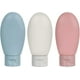 thumbnail image 1 of 3 Piece Travel Bottle Set To Fill, 60ml Travel Bottles & Containers, Leak-proof, 1 of 5