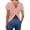 26# Pink, variant on Women's Twist Backless Short Sleeve T Shirts Tops Round Neck Curved Hem Casual Workout Tee T-Shirts Navy M