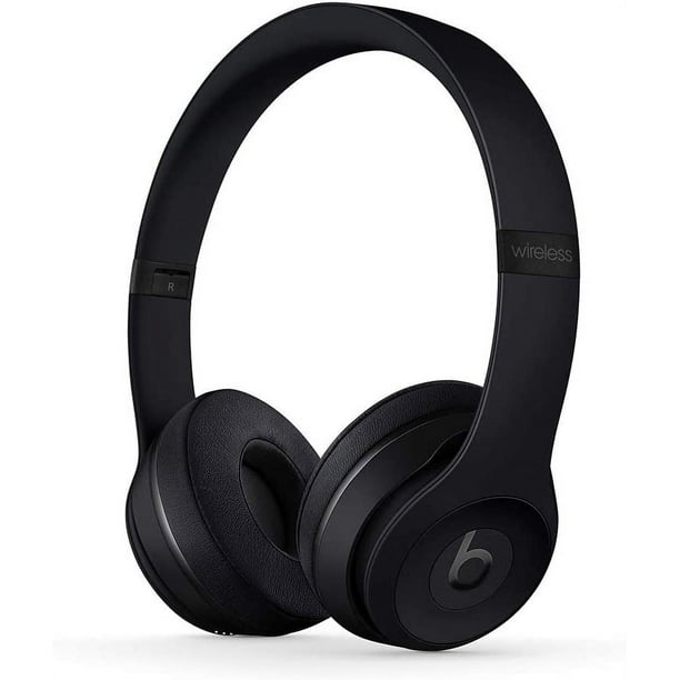 Écouteurs Intra-Auriculaires Sans Fil Beats Solo3 Restaurés - Puce W1, Bluetooth de Classe 1, 40 Heures d'Écoute, Microphone et Commandes Intégrés - (Noir Mat)