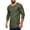 Army Green, variant on Aayomet Mens Shirts Long SleeveMens Solid LinenT Shirt Round Neck Zipper Bottomed Long Sleeve Top for Men,Black XXL