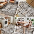 thumbnail image 6 of Countryside Idyllic Area&nbsp;Rug 4x6ft White Barn Door Farmhouse Art Non-Slip&nbsp;Washable Square&nbsp;Rugs Soft Felt Indoor Floor Mat for Bedroom Kitchen Living Room Bathroom, 6 of 9