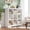 White, variant on Homieasy 9 Cube Storage Organizer with Charging Station, 41'' Tall Wooden Cube Bookcase for Living Room, Bedroom, White