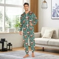 thumbnail image 3 of joogoo Highland Cattle Christmas Unisex Adults Onesies Pajamas Jumpsuits L, 3 of 7