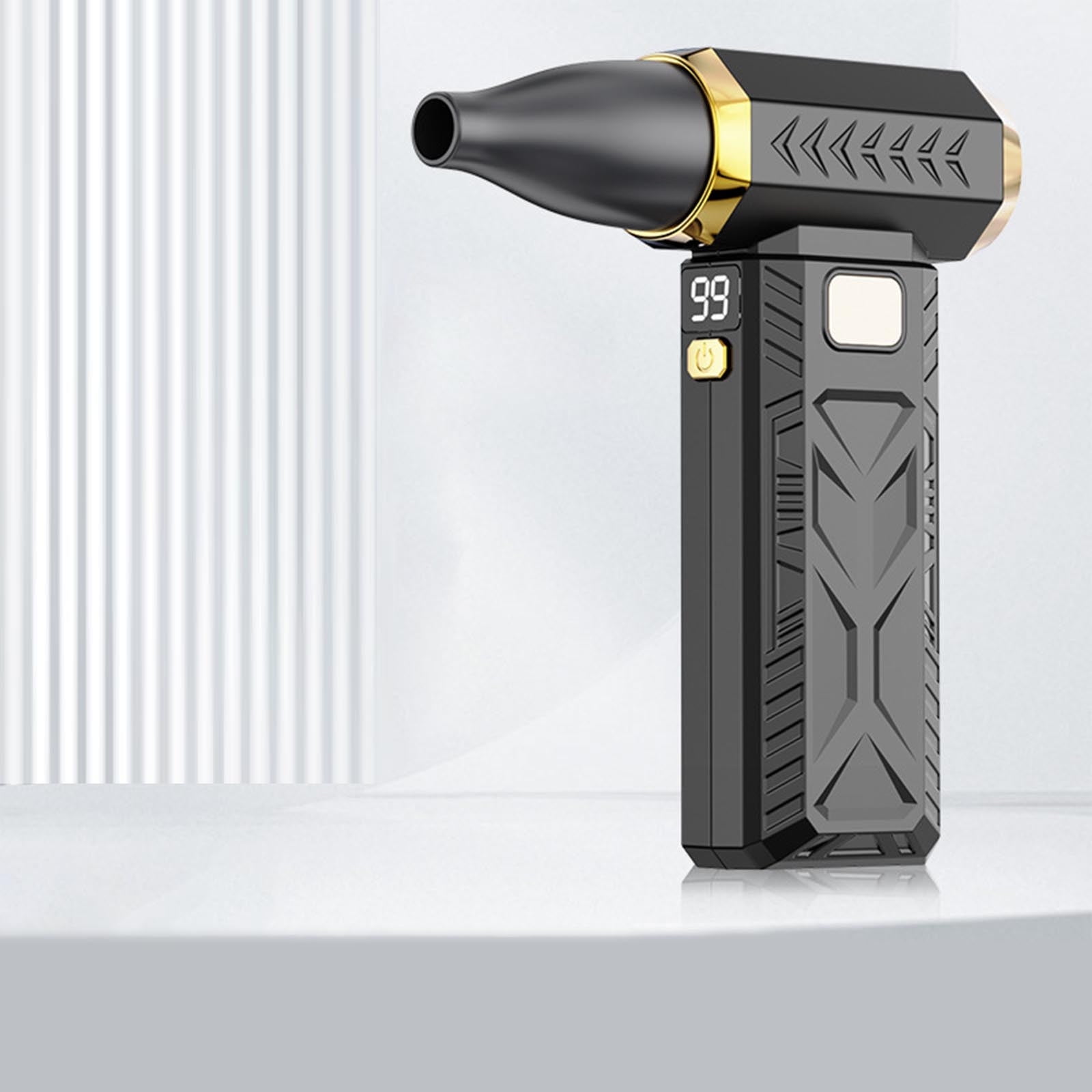 Cordless Snow Blower for Car, 130000 RPM Handheld Blower with 6000mAh Battery for Windshield Defrost & Car Cleaning