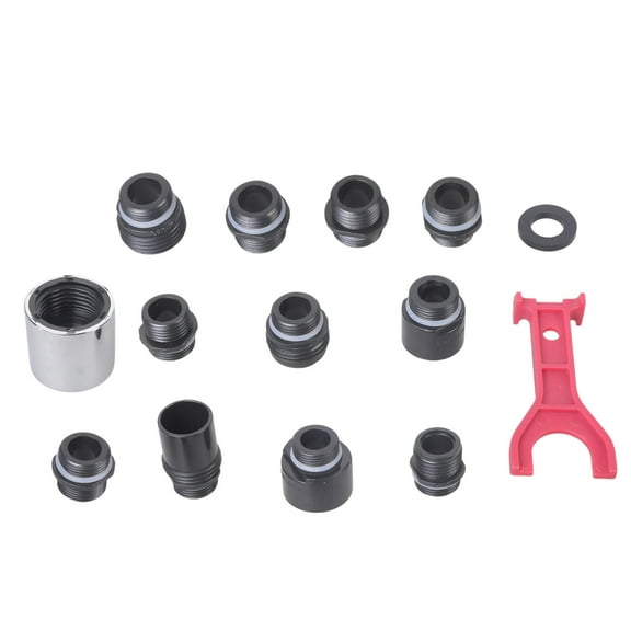 Universals Pulling Down Faucet Head Adapter Set With Most Sink Sprayers Head Includes Hose Connectors Accessories