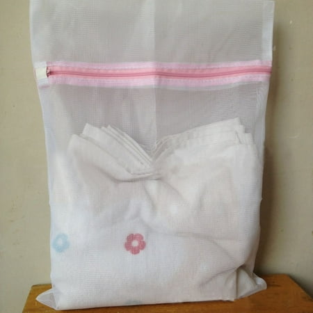

WGOUP Underwear Aid Bra Socks Lingerie Laundry Washing Machine Mesh Bag M White(Buy 2 Get 1 Free)