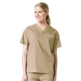 thumbnail image 1 of Core by Maevn Unisex V-Neck Pocket Solid Scrub Top, Solid, 1, 1 of 1