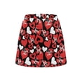 thumbnail image 2 of Uorisango Loving Heart Womens Running Sports Pickleball Skirt Lightweight Breathable Women's Active Performance Skort Soft Polyester Spandex Fabric Outing Wear for Women Size M, 2 of 7
