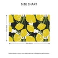 thumbnail image 4 of Placemats Set Of 4 / 6, Yellow Lemon Tree Placemats For Dining Table Indoor/Outdoors Heat Resistant Washable Placemats 18" X 12", 4 of 8