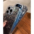 thumbnail image 4 of Sparkling Grid Diamond Pattern Case for iPhone 15 14 13 12 Pro Max Shiny Glitter Luxurious Cover for Women Girls Slim Cases (Blue,for iPhone 14 Pro), 4 of 12