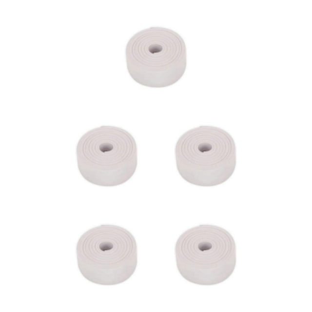 Transemion Strong Durable Adhesive Caulk Tape For Kitchen And Bathroom Waterproofing Waterproof Kitchen Caulk PVC Sticker 5Set