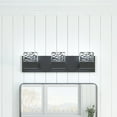 thumbnail image 6 of Aiwen Elegant Decorative 3 Built-in-LED Vanity Light Square Glass Shape Wall Lamp, 6 of 10