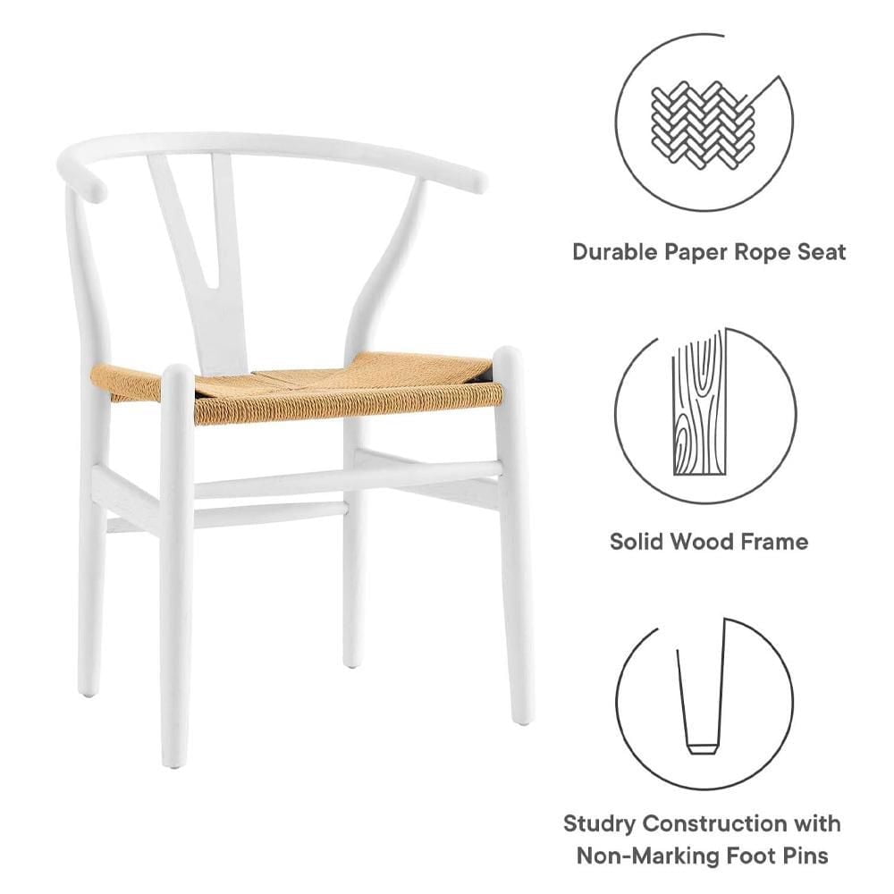 Heavenly Collection Wood Dining Chair SET OF 4
