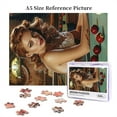 thumbnail image 6 of 500 PCS Sexy Billiards Woman 500 PCS Jigsaw Puzzles for Adults,Unique Artwork for Adults,Challenging Brain Exercise,Classic Adults Wooden Puzzle,Stress relieving pleasure, 6 of 6
