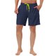 thumbnail image 1 of Pantalones cortos de playa sólidos para hombres INSPIRE CHIC, pantalones cortos de surf con cordón, forro de malla, pantalones cortos de tabla 34 azul marino, 1 of 7