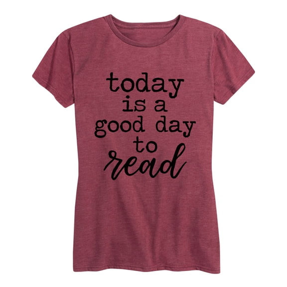 Instant Message - Today is a Good Day to Read Short Sleeve Graphic T-Shirt