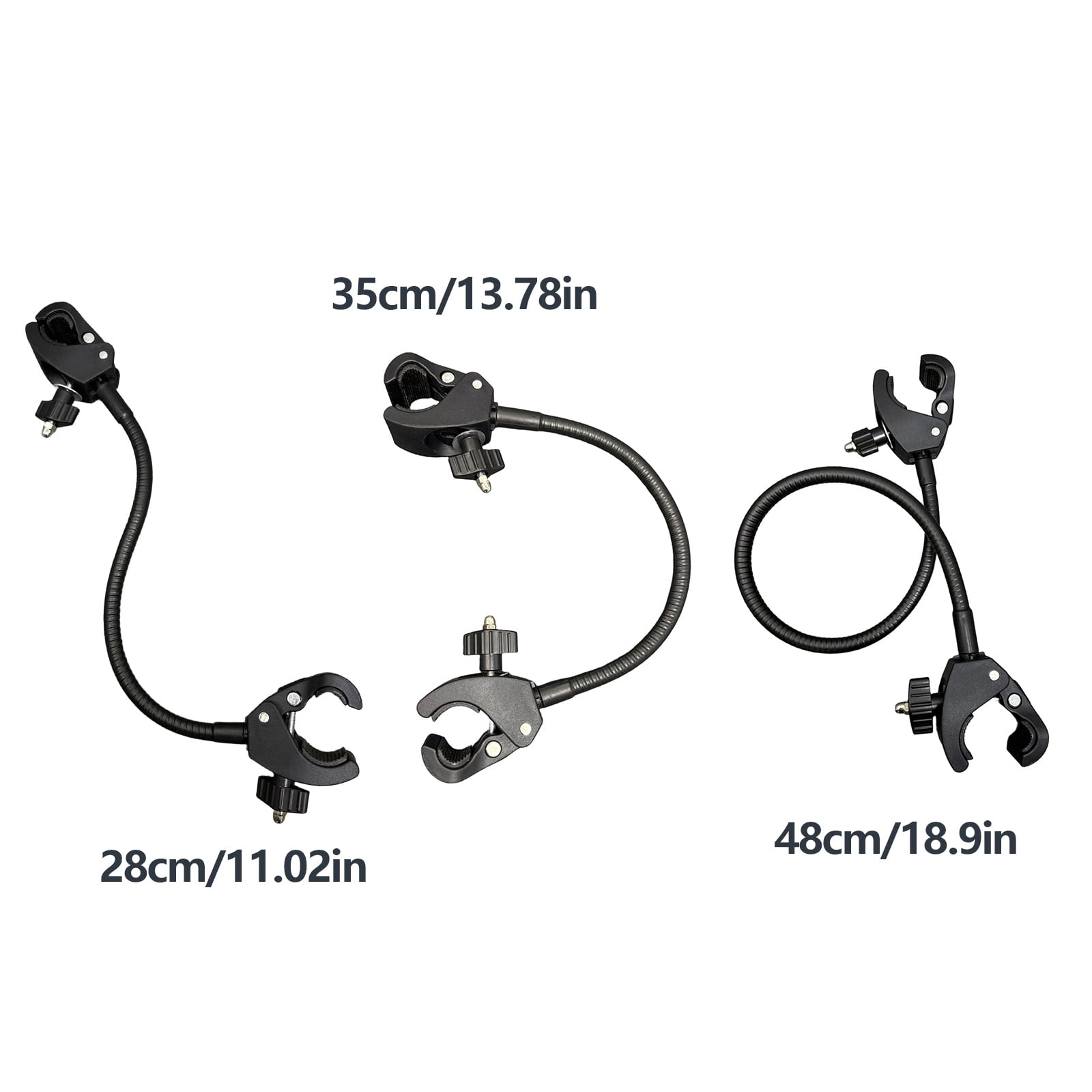 Adjustable Microphone Holder Clamp Gooseneck Arm Clip for Music Recording Equipment and Live Broadcast Accessories