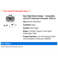 thumbnail image 2 of Rear Right Brake Caliper - Compatible with 2019 Chevy Silverado 1500 LD, 2 of 3