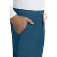 thumbnail image 3 of Cherokee Infinity Scrub Cargo Pants for Men Drawstring Straight Leg Pant Plus Size IN200A, 2XL, Caribbean Blue, 3 of 7