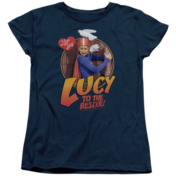 I Love Lucy - To The Rescue - Women's Short Sleeve Shirt - Large