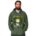 thumbnail image 4 of Retro Comic Stay Humble Hustle Hard Hoodie Hooded Sweatshirt Men Brisco Brands S, 4 of 6