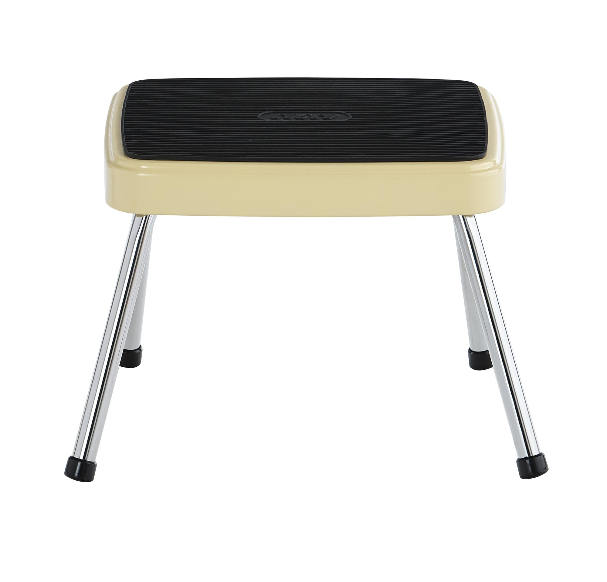 COSCO Stylaire Retro One Step Non Folding Steel Step Stool Teal Walmart