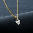 thumbnail image 3 of Diamond Pendant Necklace For Women | 3 Carat IGI Certified Heart Shape Lab Grown Diamond | Lou Slider Lab Diamond Pendant Necklace In 18K Yellow Gold | FG-VS1-VS2 Quality | Friendly Diamonds, 3 of 5
