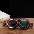 thumbnail image 3 of KAKOWELY Motorbike Riding Windproof Goggles Dustproof Protective Glasses Copper Plating Anti-Fog Goggles (Colorful),7.09"X2.56"X3.35", 3 of 5