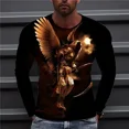 thumbnail image 5 of Camiseta para hombre Primavera Hombre Jerseys Estampados Tendencias de moda 2024 Sudaderas Años 90 Camiseta Vintage Regular Fit Algodón Una Pieza Xxl, 5 of 5