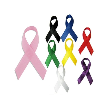 - PinMart's Bulk Cloth Awareness Ribbon - 25 Pack w/ Safety Pins