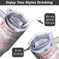 thumbnail image 3 of 18 Year Old Girl Birthday Gifts Ideas for 40oz Tumbler with Handle & Straw, Mothers Day 18th Birthday Gifts for Girls, Stainless Steel Cup Best Gift for 18 Year Old Girl, 3 of 6