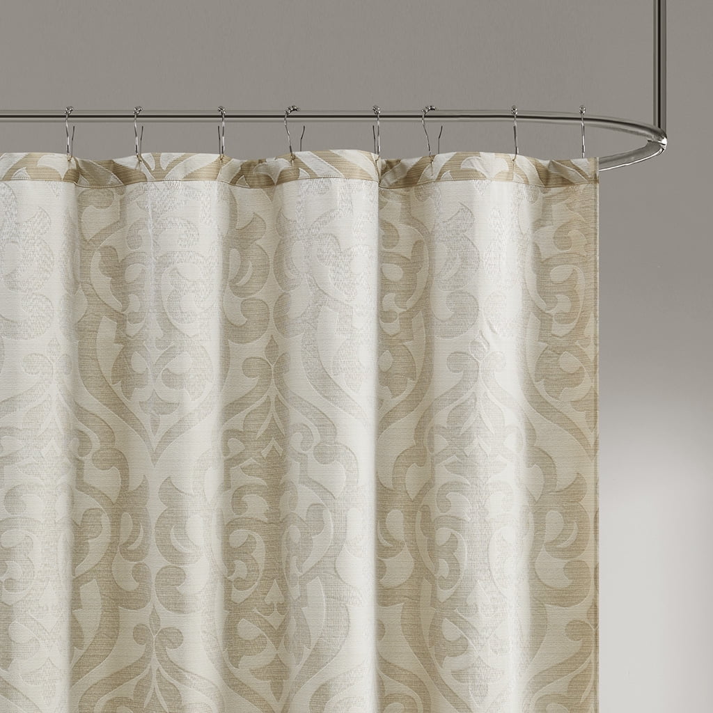 Euroco Jacquard Shower Curtain