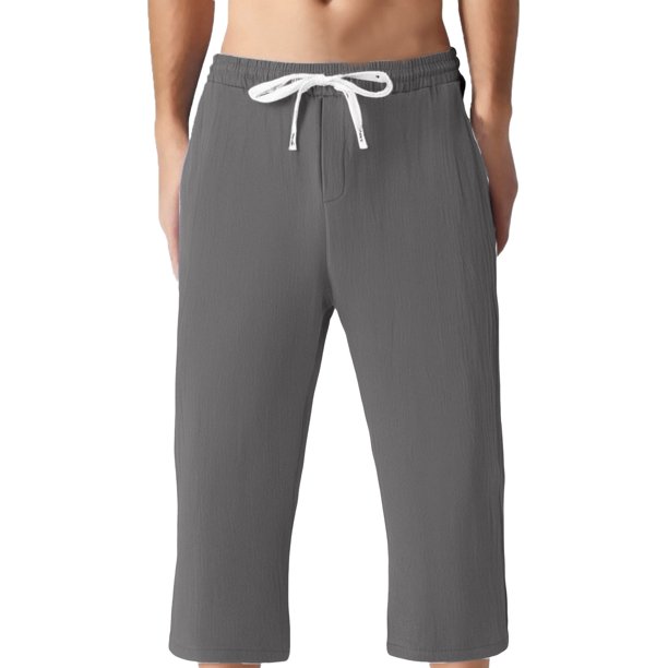 Pantalones informales para hombre para actividades al aire libre: cómodos para relajarse en verano y otoño