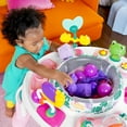 Bright Starts Bounce Bounce Baby 2in1 Activity Center Jumper & Table Playful Palms Pink, 6