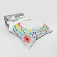 thumbnail image 3 of Ambesonne Abstract Bedding Set 3 Pcs, Nature Spring Floral, Twin, Multicolor, 3 of 3