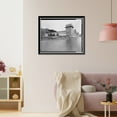 thumbnail image 3 of Historic Framed Print, Kodiak Naval Operating Base, Hangar, U.S. Coast Guard Station, Kodiak, Kodiak Island Borough, AK - 15, 17-7/8" x 21-7/8", 3 of 9