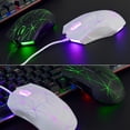 thumbnail image 3 of Riwcyla AJ52 7 Modes Rétroéclairés RVB Filaire Professionnel E, sport Gaming DPI Réglable 750100012501500175020002500 Blanc+motif, Parfait pour une Utilisation Quotidienne, Activités de Plein Air, Voyages et occasions Décontractées, 3 of 6