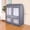 d, variant on KEINXS Dustproof Garment Rack Cover Large Capacity Clothing Rack Protector with Zipper and Visible Window Household