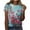 Multicolor, variant on Womens Sports Tops With Built In Bra Plus Size Blouses for Women 3X Tee Shirts Womens Loose Fit