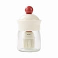 thumbnail image 1 of Pisexur Batería de cocina Dispensador de aceite con cepillo, dispensador de aceite de oliva de vidrio para cocina, contenedor de aceite portátil, dispensador de aceit para la cocina del hogar, 1 of 1