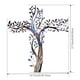 thumbnail image 3 of HWRETIE Árbol de Metal Decoración de Pared Árbol de la Vida Cruz Colgante de Metal Adorno de Pared Decoración Rústica de Pared para el Hogar Sala de Estar, 3 of 6