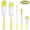 Yellow, variant on Hengbo 5 Pcs Bottle Cleaning Brush Set Long Handle Black Bottle Cleaner Sturdy Food Grade for Cleaning Bottles Sports Water Bottles Flask Black