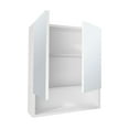 thumbnail image 3 of Cheverly Medicine Cabinet, White White + Particle Board + Engineered Wood, 3 of 5
