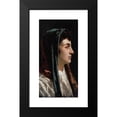 thumbnail image 2 of Antonio Varni 11x18 Black Modern Framed Museum Art Print Titled - Female Portrait, 2 of 5