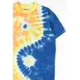 thumbnail image 3 of Ragstock Blue & Gold Yin Yang Tie Dye T-Shirt, 3 of 4