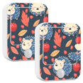 thumbnail image 2 of Hedgehog Apple Night Lights Plug into Wall LED with Auto Light Sensor Warm Light for Kids Hallway Bedroom Living Room Kitchen Bathroom Set of 2, 2 of 7