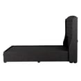thumbnail image 3 of Base de Cama Queen Size Dicasa Sitka Negro, 3 of 8
